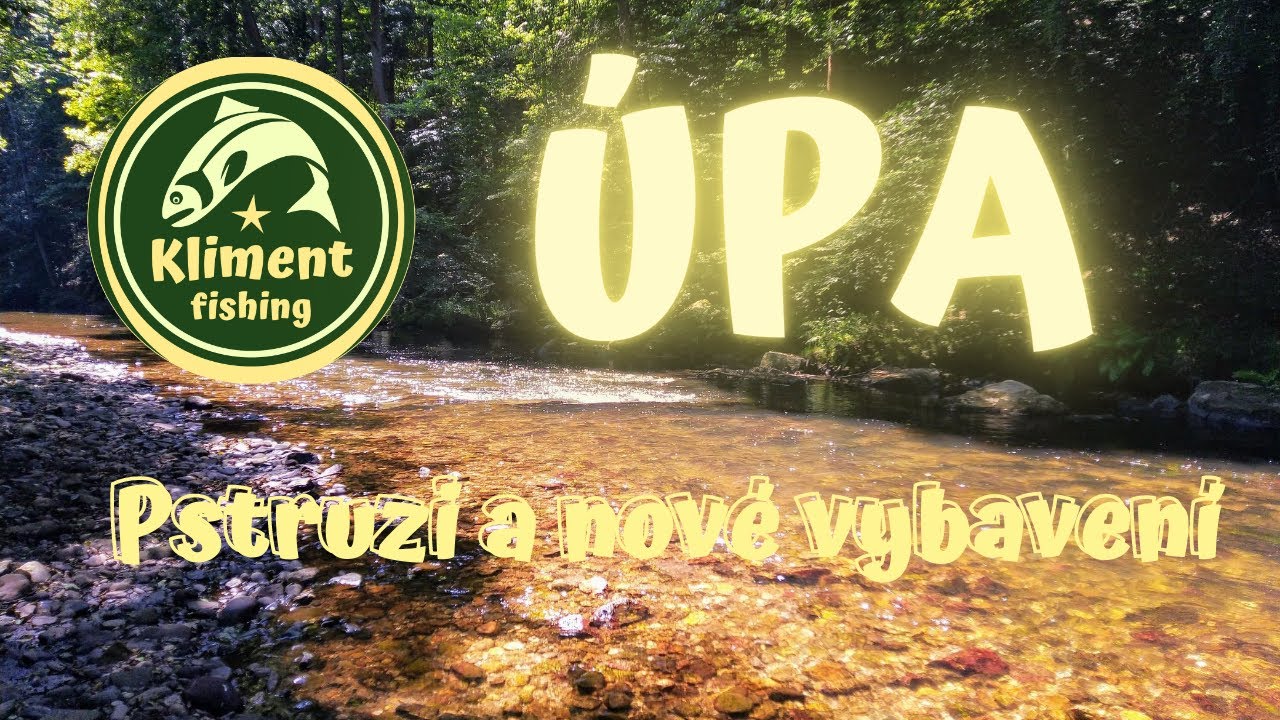 Nová výbavička a testování na pstruzích.