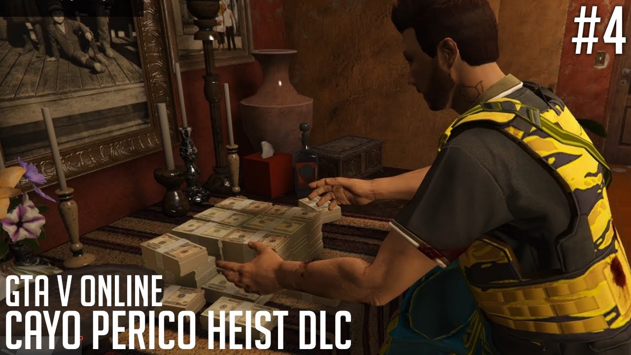 INBREKEN IN EL RUBIO'S VILLA VOOR MILJOENEN! (GTA V Cayo Perico Heist DLC #4)