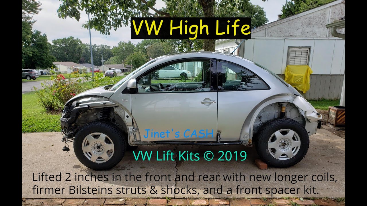 Volkswagen Off Road * How to lift a VW Beetle MK4 with Stage 2 Lift Kit * VW LIFT KITS