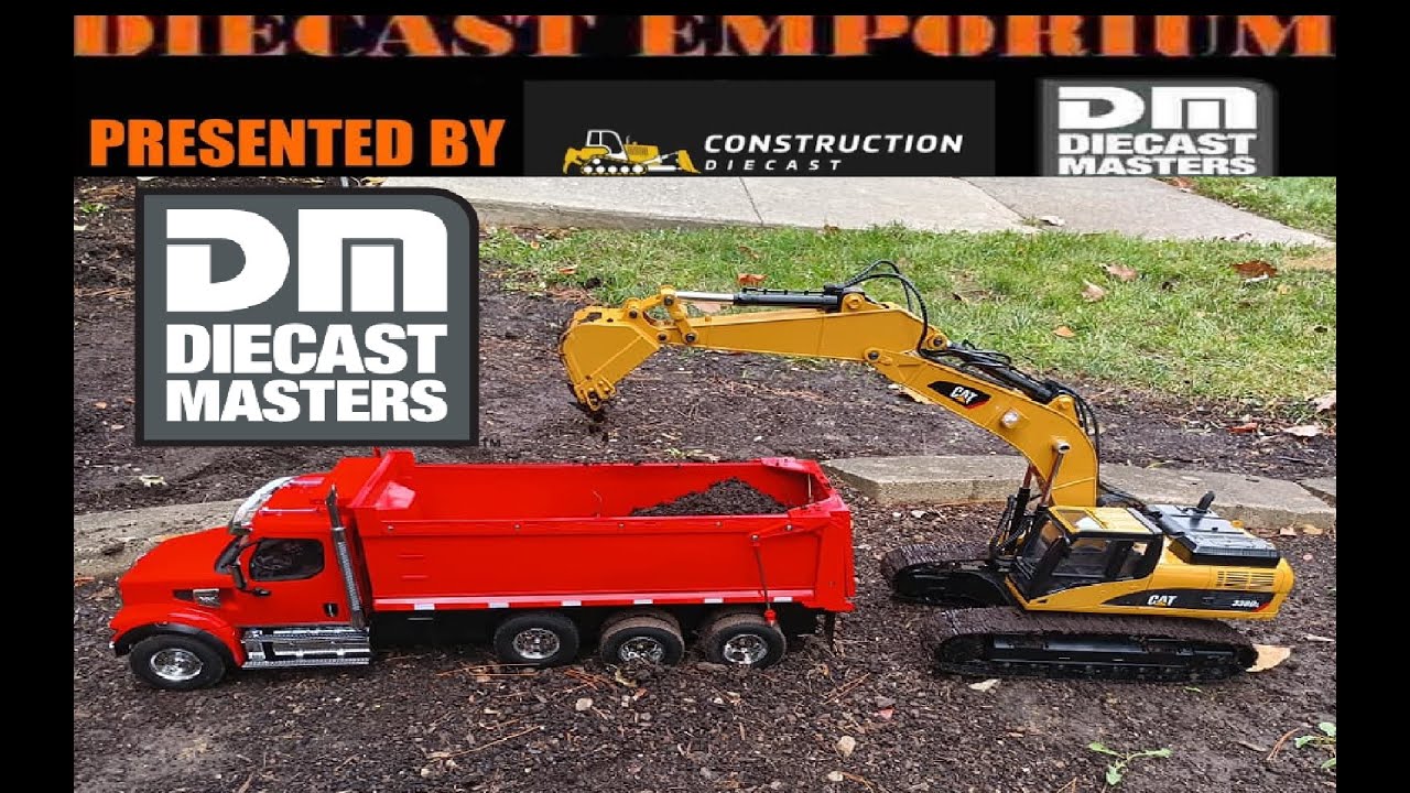 Дистанционно управляемый экскаватор Caterpillar 330DL от Diecast Masters
