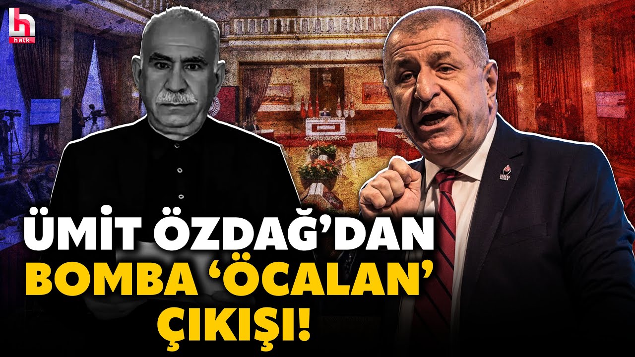 FİTİLİ ATEŞLEDİ! Ümit Özdağ'dan komisyon üyelerine siyaseti sallayacak Öcalan çağrısı! 