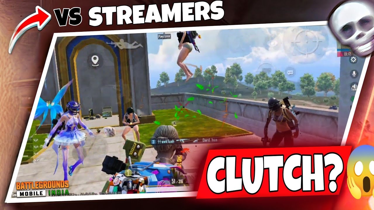 CJ vs STREAMER? 😱 |INSANE 5 FINGERS CLUTCHES| 1V4🔥