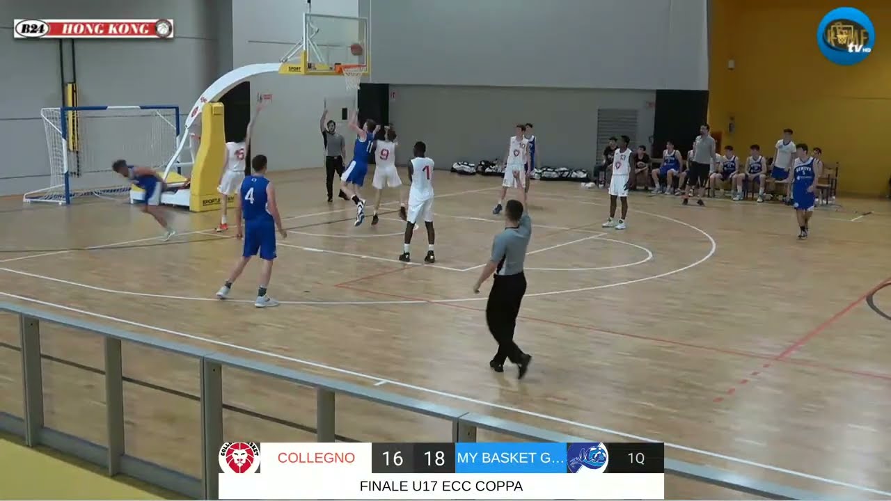 FINALE 1/2 POSTO COPPA PIEMONTE - Collegno Basket vs My Basket Genova - FINAL FOUR U17 Ecc.Piemonte