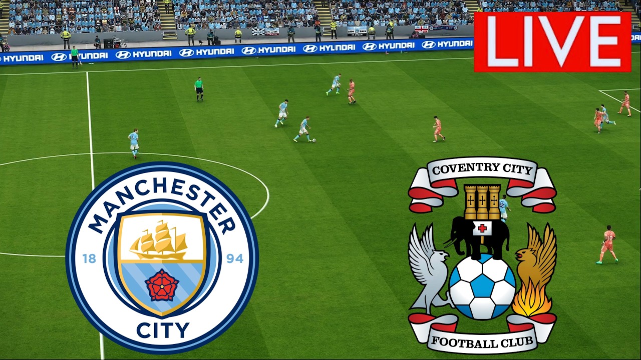 🔴LIVE : Manchester City vs Coventry City | Premier League 2026 | PES 21 Match Simulation