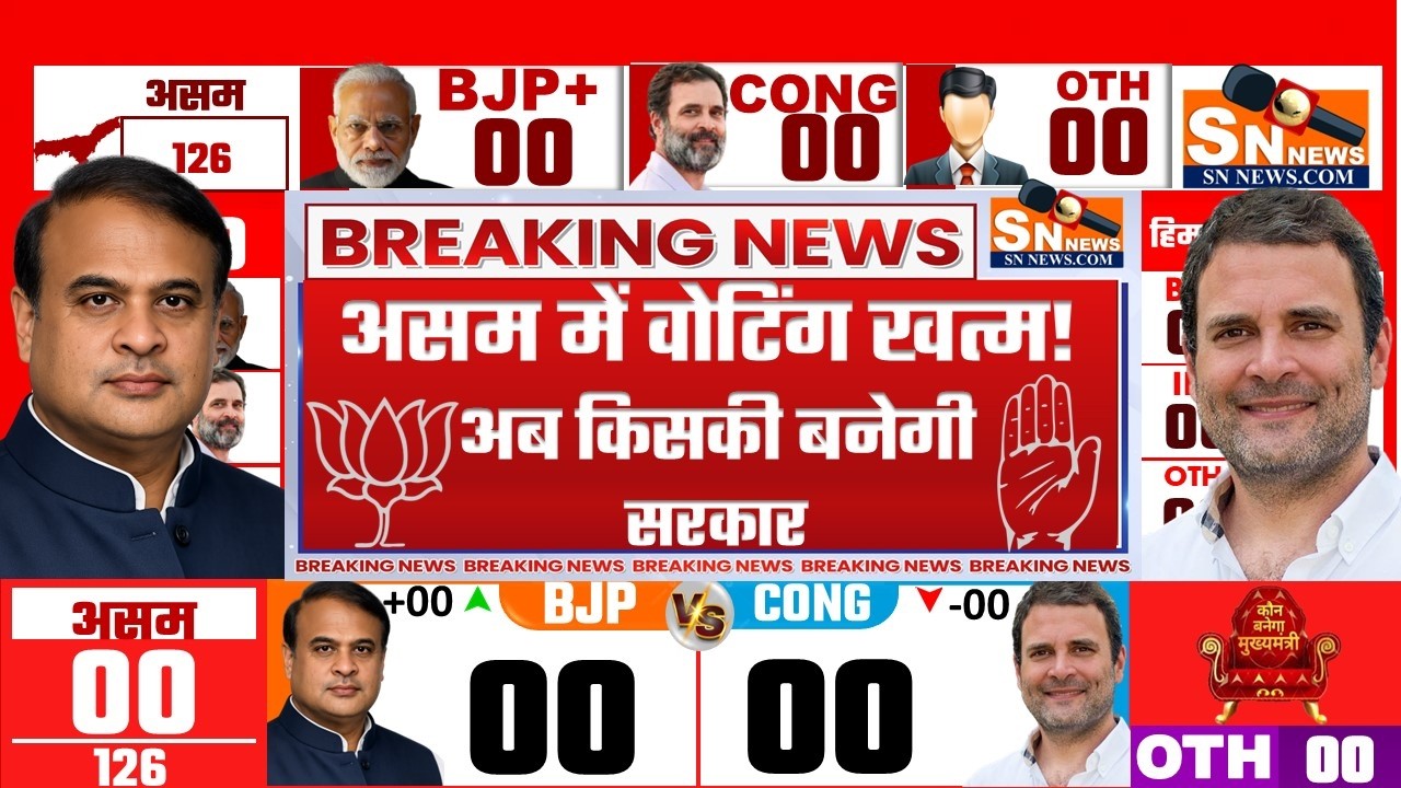 Assam election 2026 opinion Poll. Who will win Assam election 2026 BJP ya Congress || AIUDF