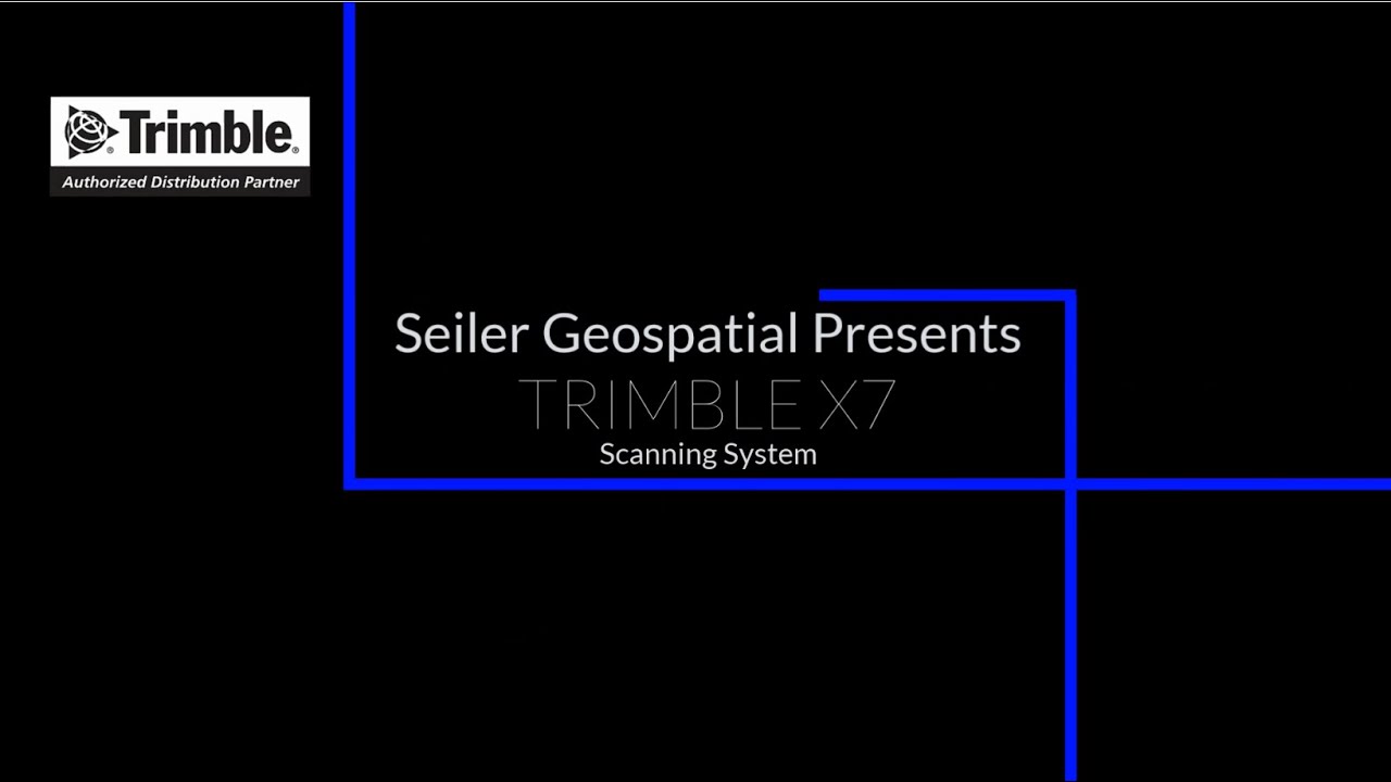 Trimble X7 Unboxing & Product Information
