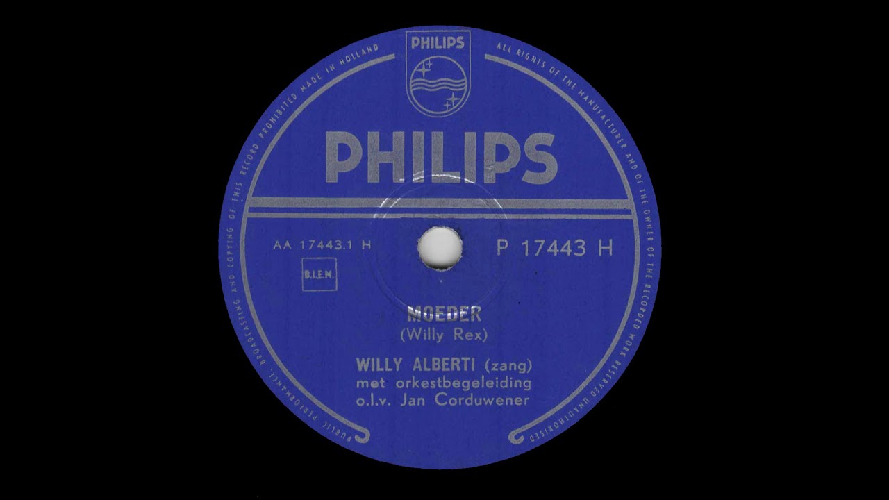 Willy Alberti -  Tabé ouwe Wester  - Moeder