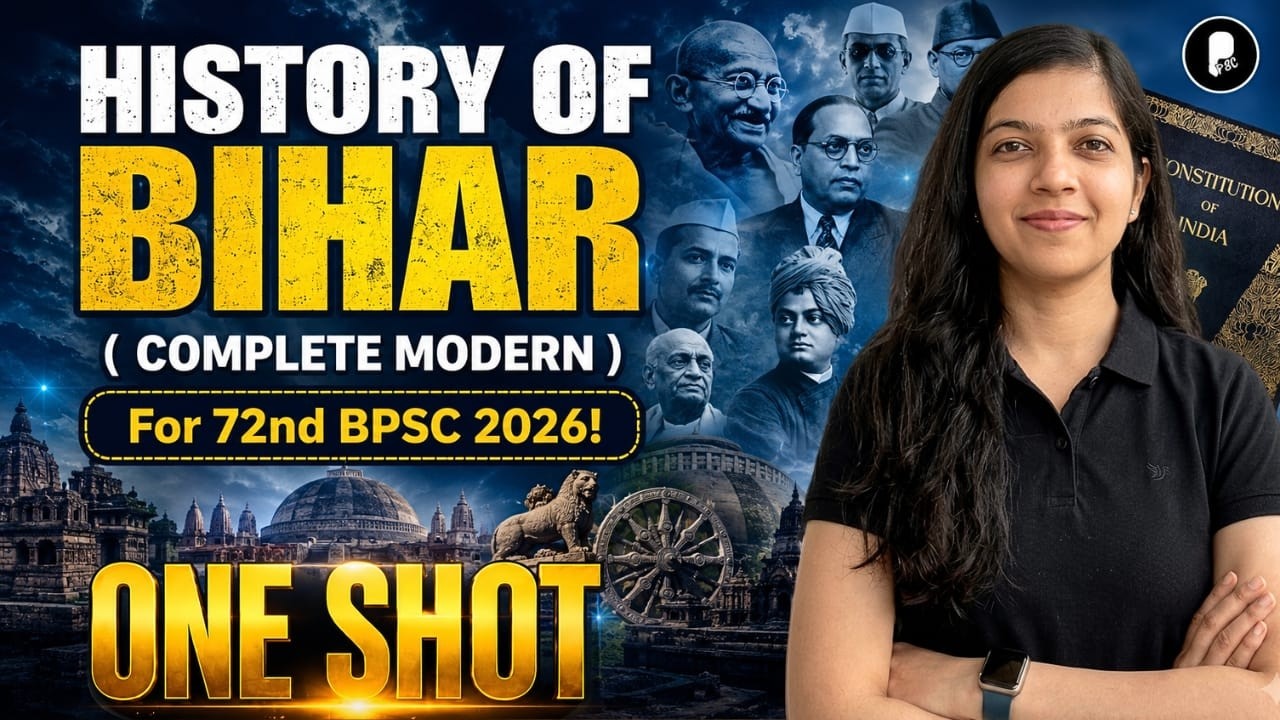 Modern History of Bihar One Shot | 72nd BPSC Prelims & Mains 2026