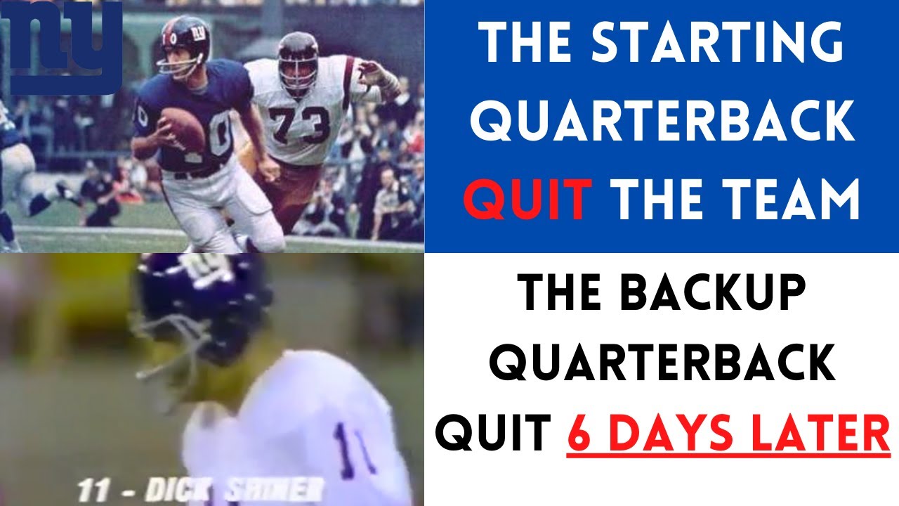 The Most DYSFUNCTIONAL Start to a Season in NFL HISTORY | 1971 Giants
