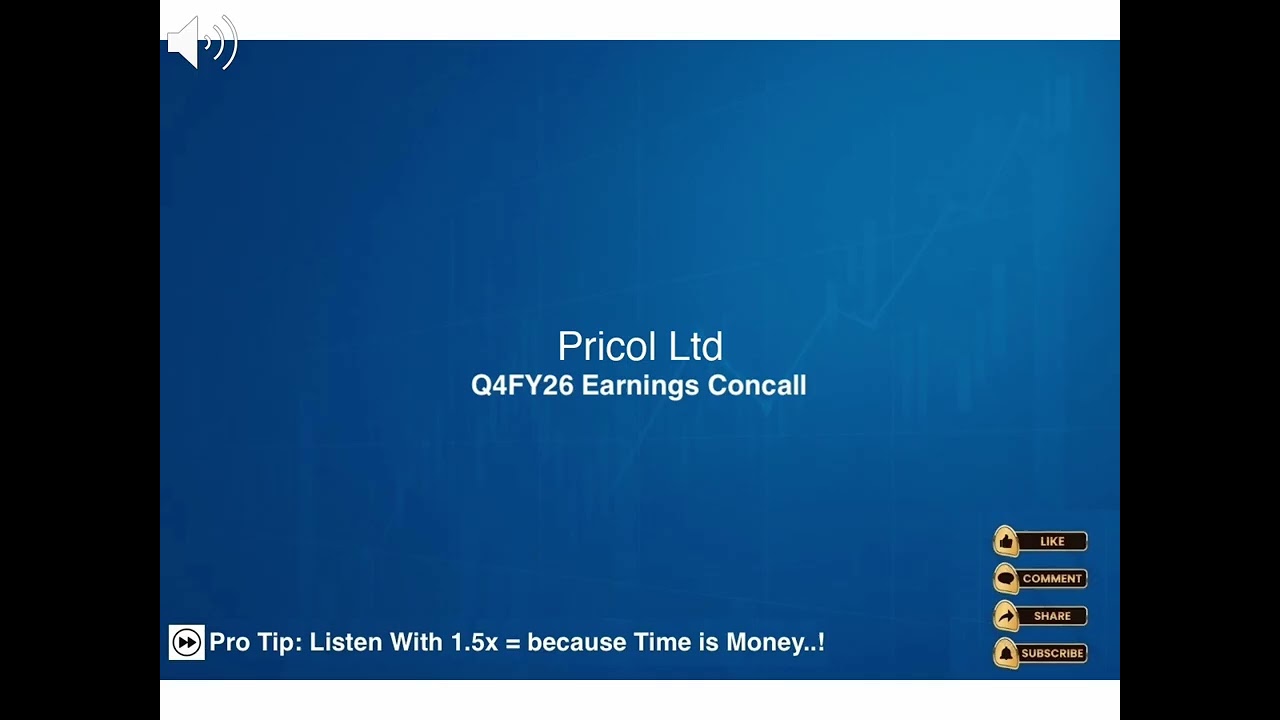 Конференц-колл Pricol Ltd по финансовым результатам за 4 квартал 2026 финансового года