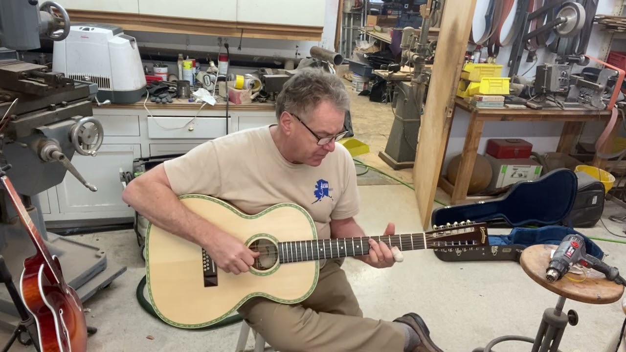 Goodman handmade Stella style jumbo 12 string guitar