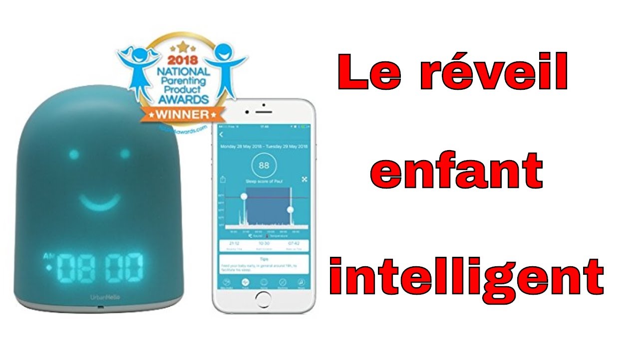 ⏰ Le réveil enfant intelligent UrbanHello REMI