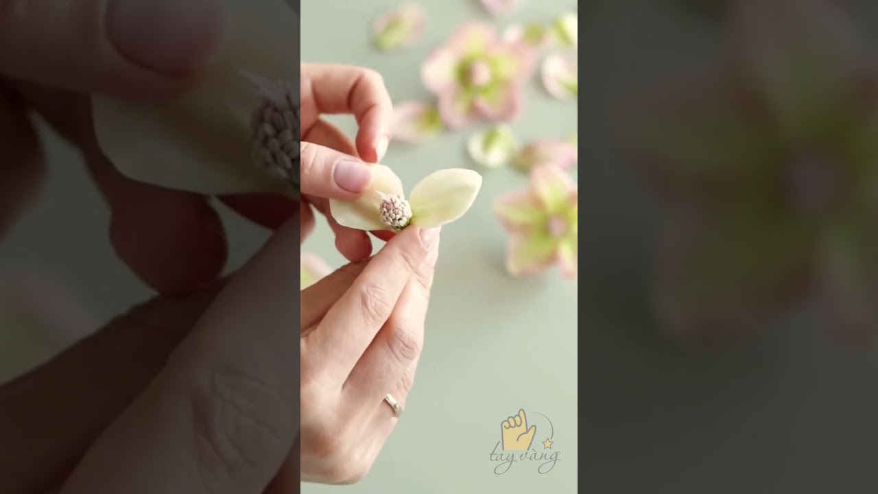 C&ugrave;ng m&igrave;nh l&agrave;m HOA nh&eacute; [Clay Art]