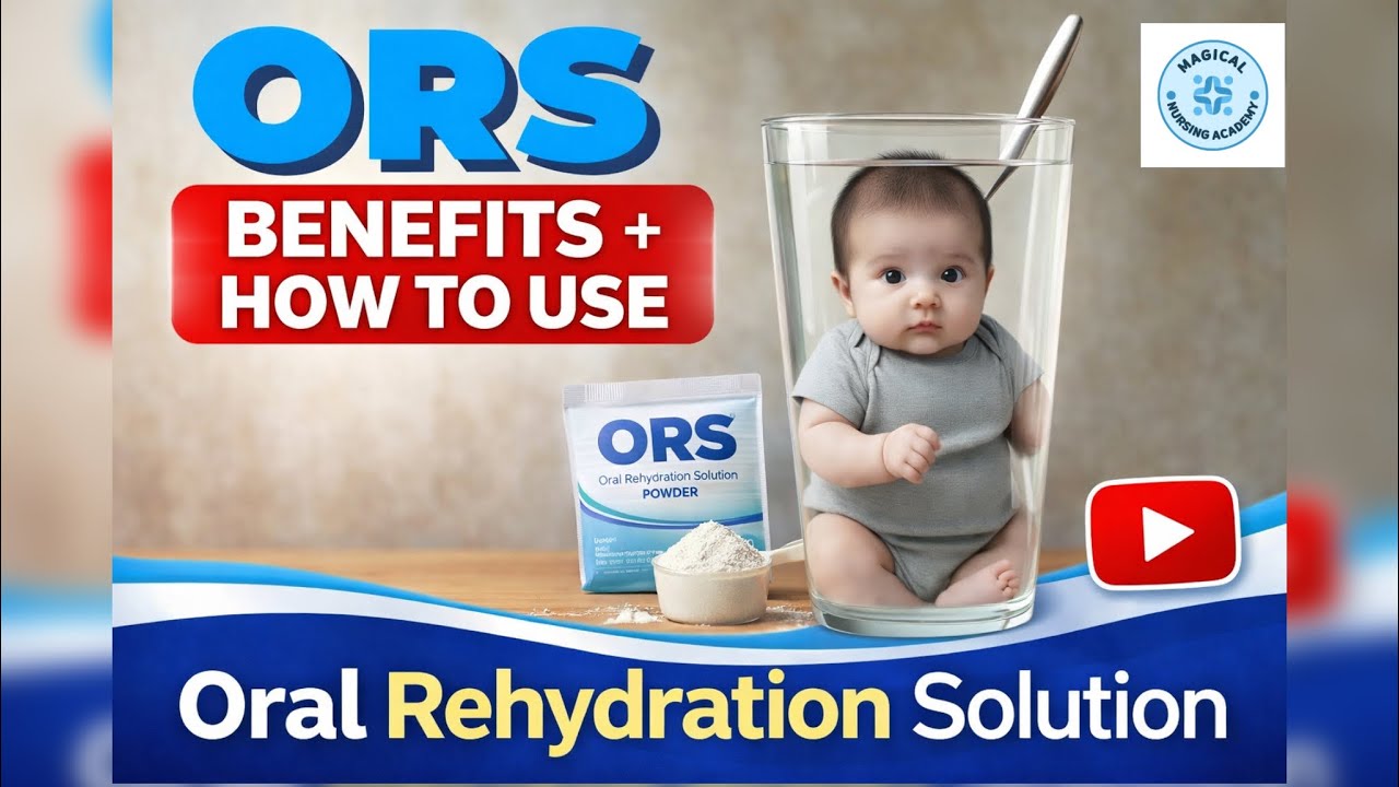 Oral Rehydration Solution (ORS): Lifesaving Drink Explained Simply.