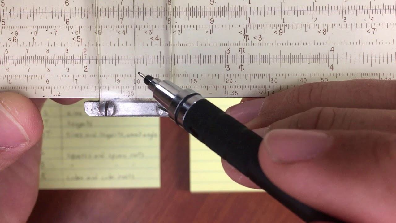 Slide Rule - Powers of Ten