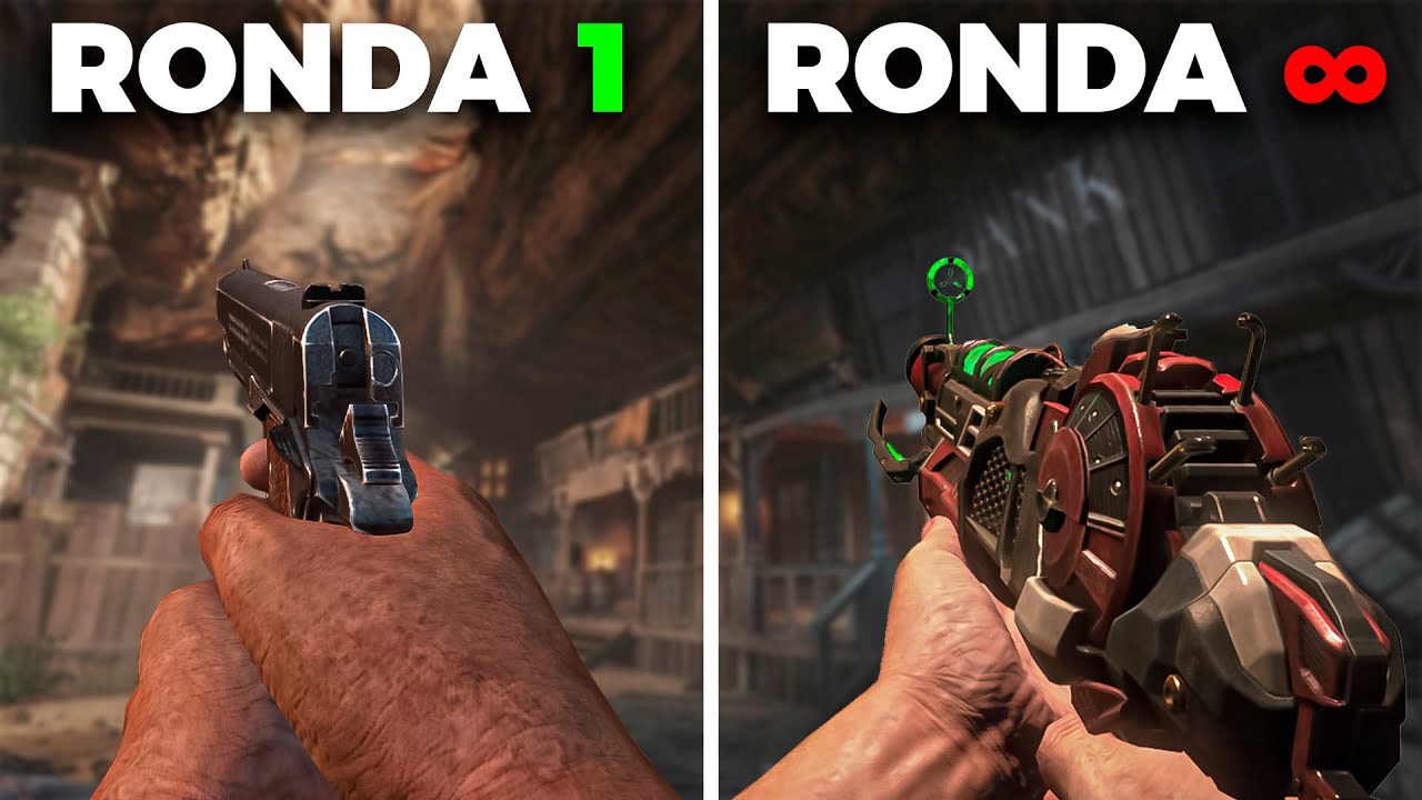 BURIED pero CADA RONDA CAMBIO DE ARMA