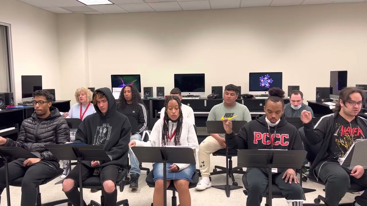 Professor Nadya Kourani's Ear Training I class - Augmented 2nd