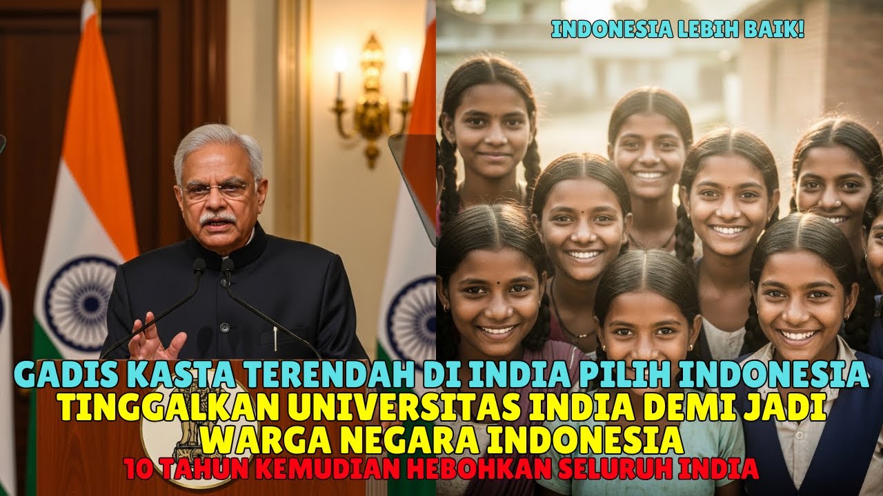 Siswi India Pilih Tinggal Sepuluh Tahun Di Indonesia Daripada di Negaranya! Alasannya Karena..