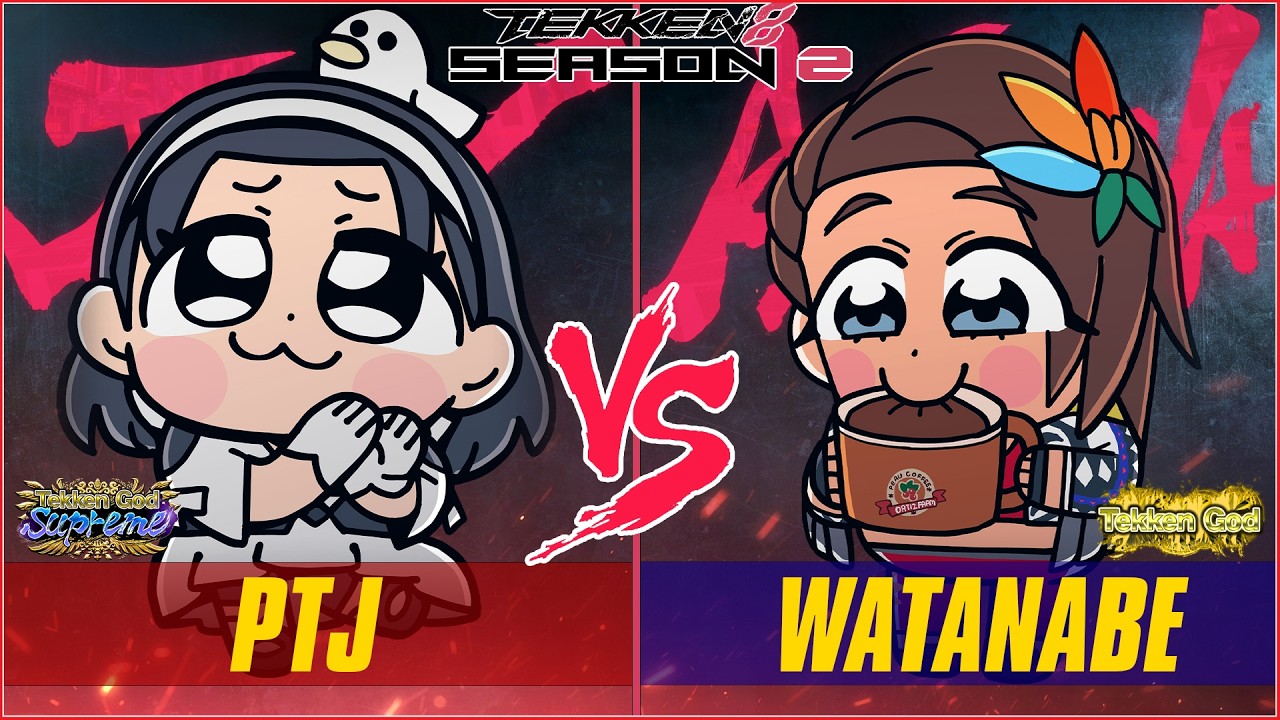 TEKKEN 8 SEASON 2 💥PTJ (JUN) VS WATANABE (AZUCENA)💥 | TEKKEN 8 RANKED MATCHES