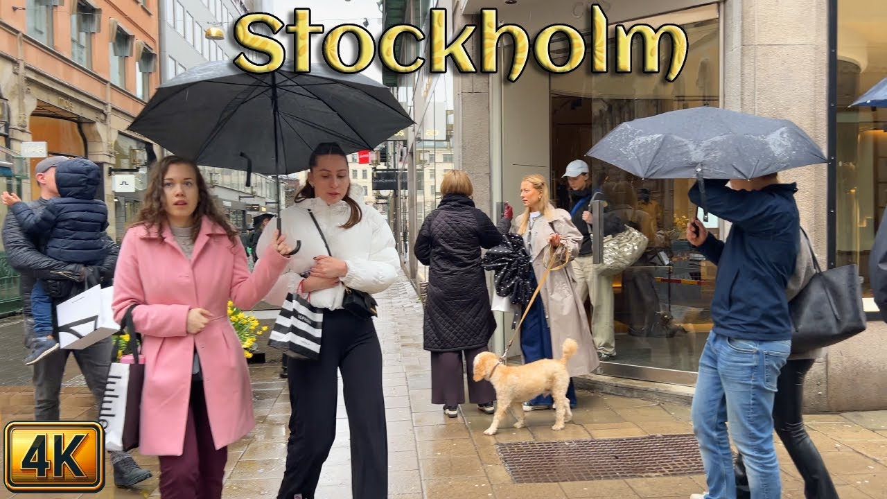 Stockholm in the Rain 🇸🇪 ストックホルムの雨 🇸🇪 Estocolmo en la lluvia 🇸🇪