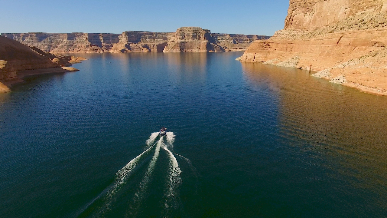 Boating at Lake Powell 2016 - Watch in HD