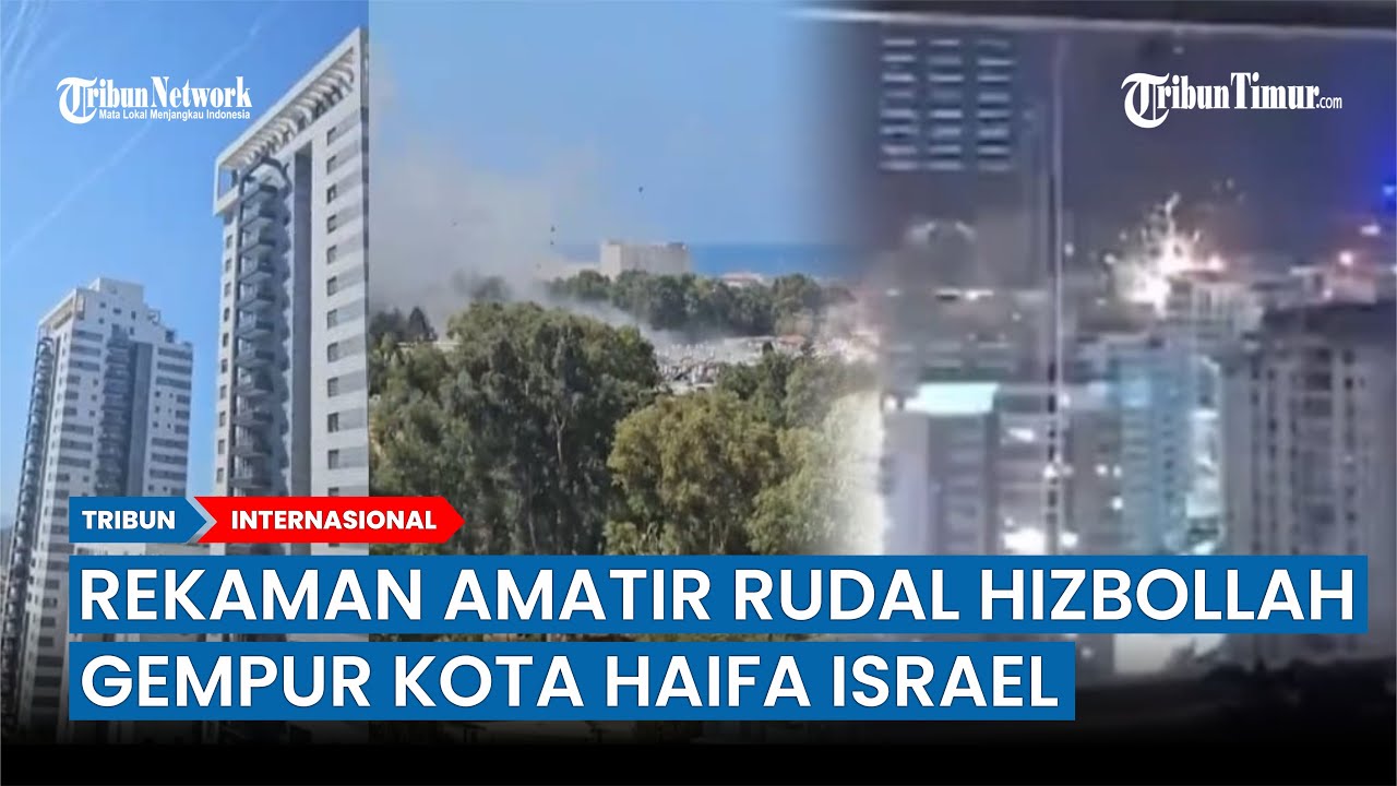 Momen Rudal Ditembakkan ke Haifa-Kiryat Shmona, Iron Dome Jebol Lagi?