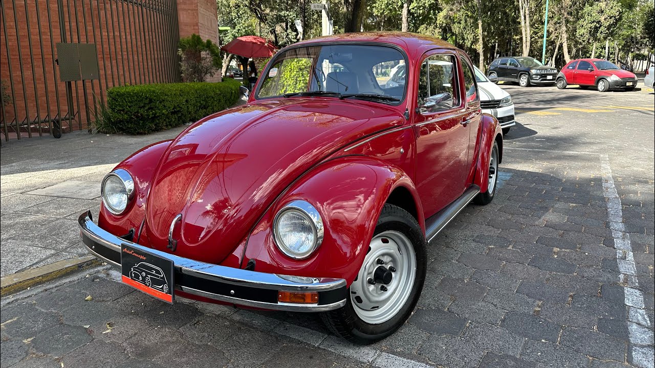 VW Sedan 1994 Rojo cereza ¡Excelentemente conservado original! ¡VENDIDO! en @autoconceptousedcars