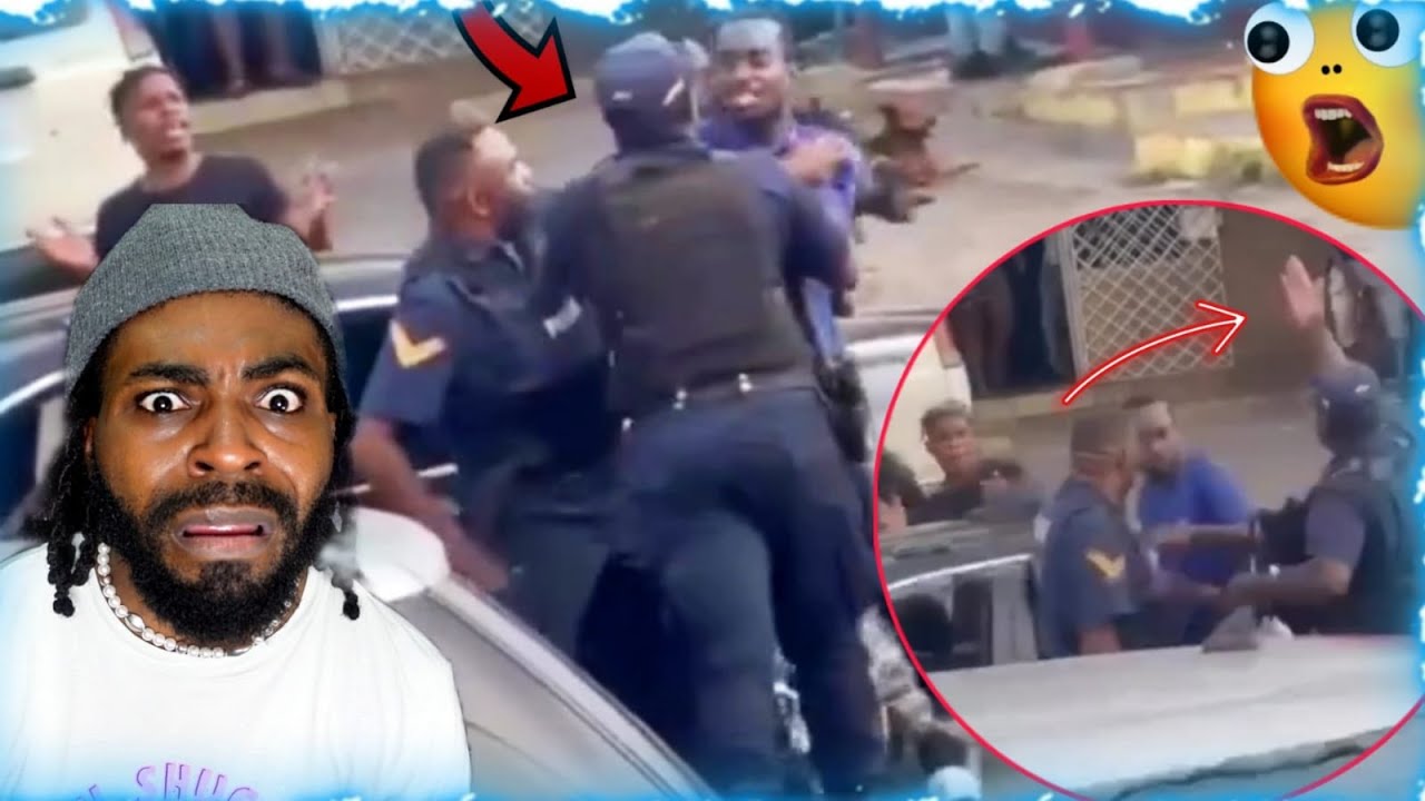 Police Box Up Young Bmw Owner In JAMAICA #RolleyReact