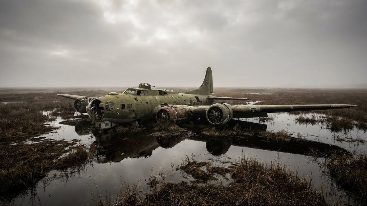 Restoring a Crashed B-17 Flying Fortress After Decades of Silence