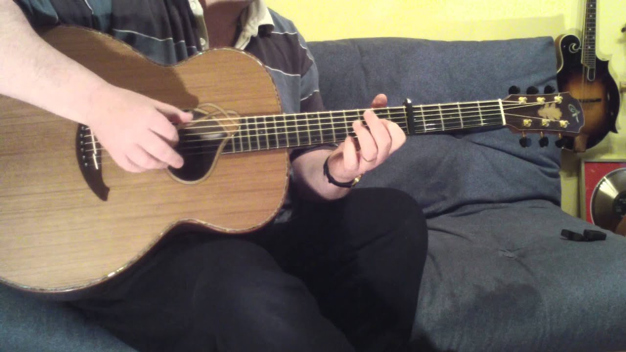 Avalon Milleneum Oak Guitar DADGAD Sweetness of Mary