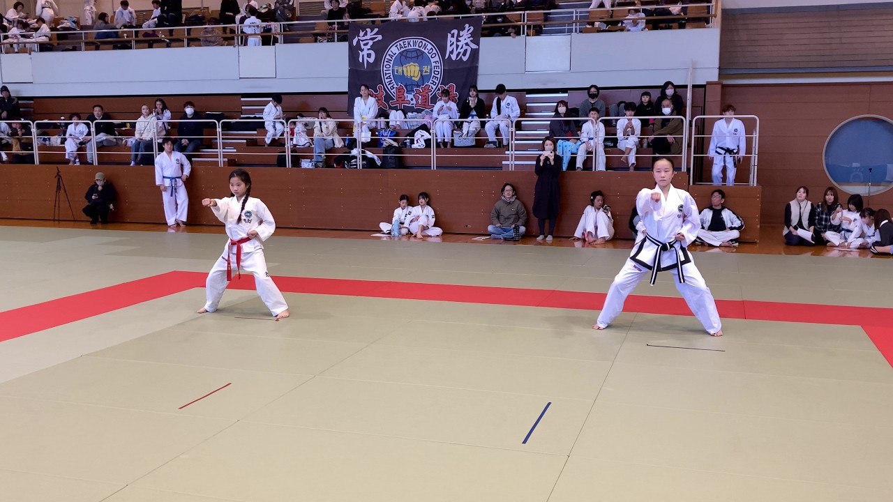第33回岐阜県大会《型》少年部 赤・黒帯（決勝）33rd Gifu Championship Patterns Junior Red, Black belt FINAL／ITFテコンドー