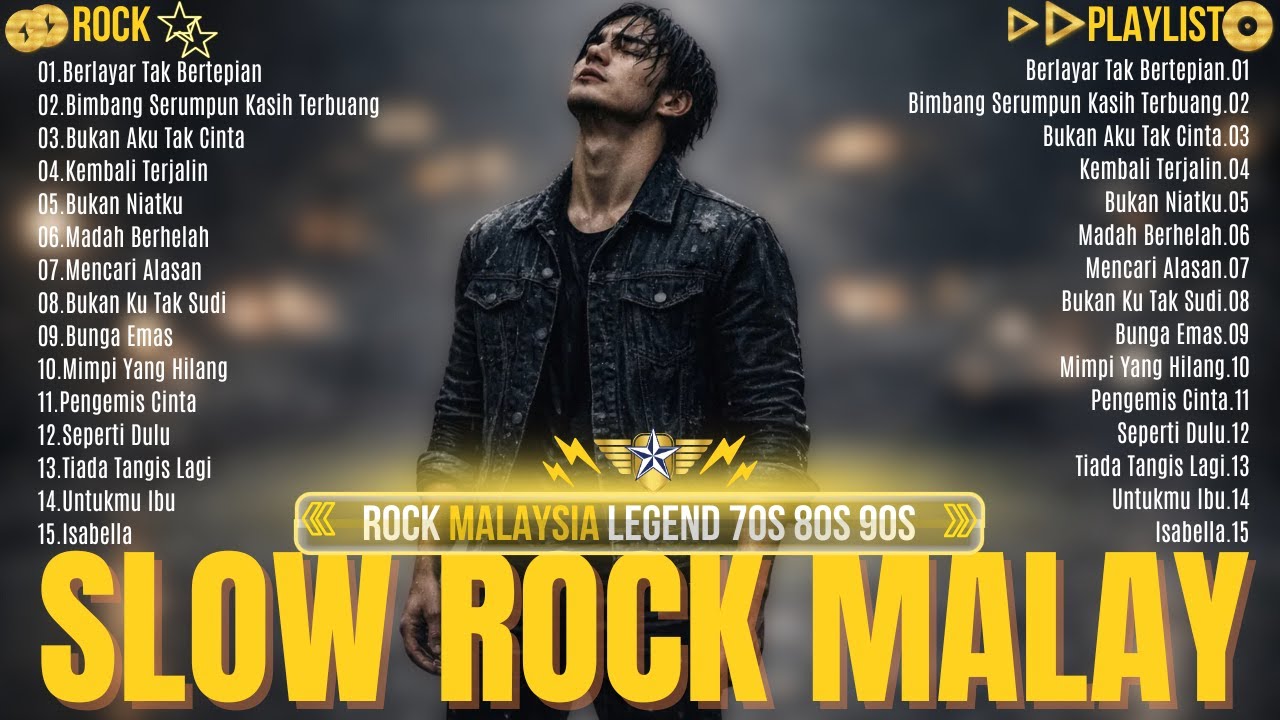 MUSIK COVER ROCK TERBAIK ‼️ | PAS BANGET BUAT YANG LAGI DIKHIANATI | SLOWROCK MALAYSIA POPULER
