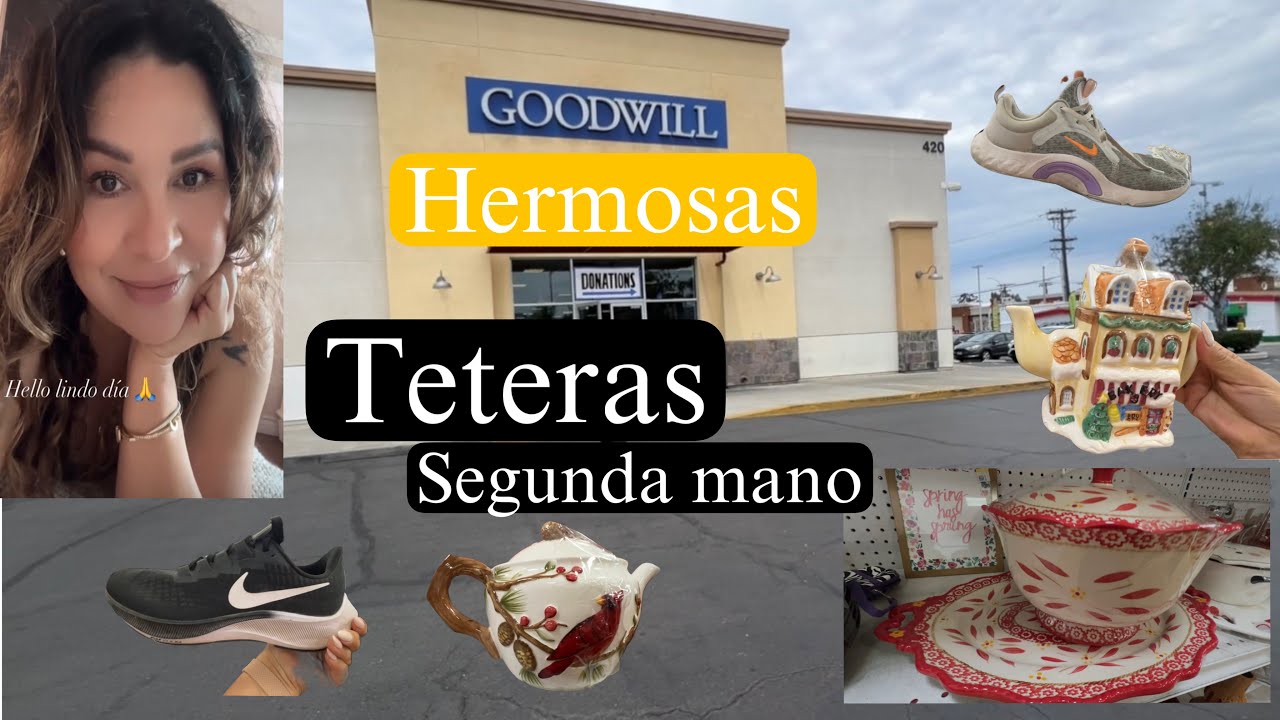 VAMOS DE COMPRAS DE SEGUNDA MANO GOODWILL DEL CAJÓN CALIFORNIA ✅