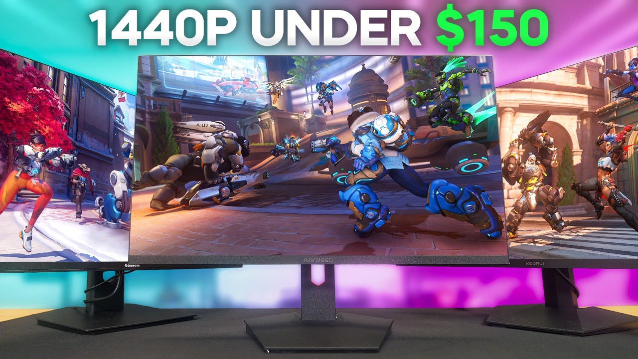 STOP Buying 1080p Monitors! - Budget 1440p Monitor Roundup