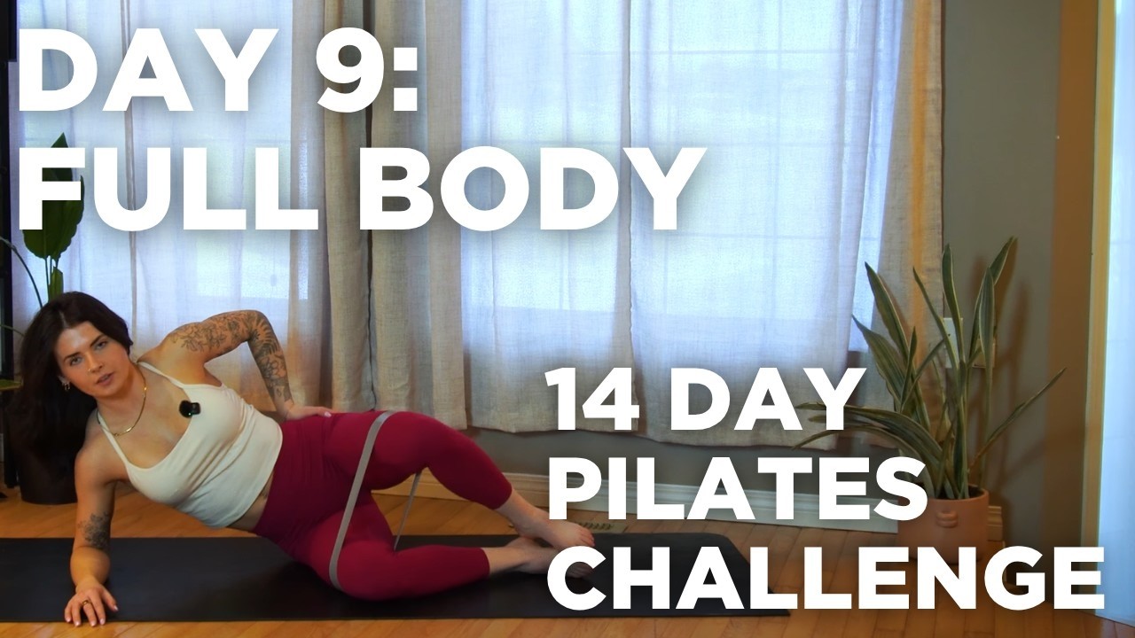 14 DAY PILATES CHALLENGE │ DAY 9 │30 MIN │FULL BODY │AT HOME PILATES │PILATES WITH TALESE