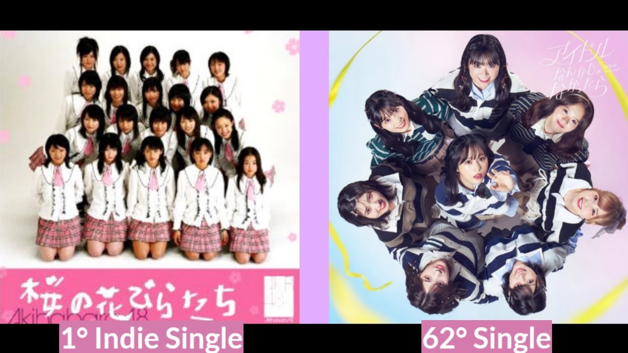 AKB48 - Singles Evolution - (1° Indie Single - 62° Single) (2005-2023)