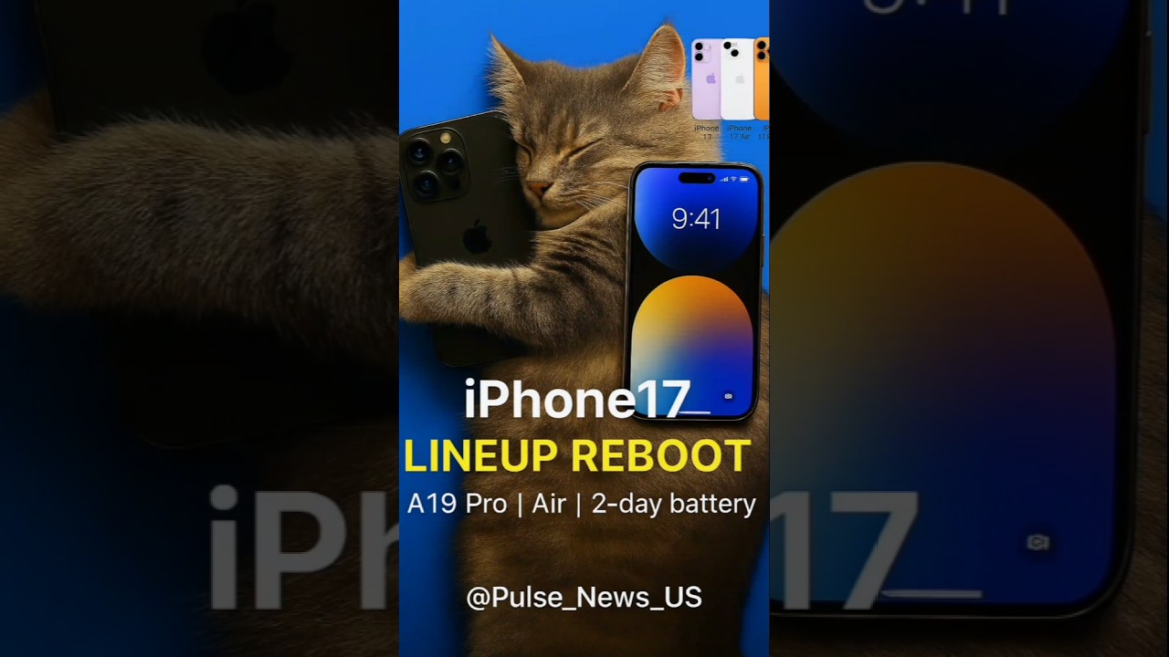 📱 iPhone 17 &mdash; thinnest, fastest, loudest drop! 🔥 #iphone17 #appleevent2025 #pulsenews #iphoneair