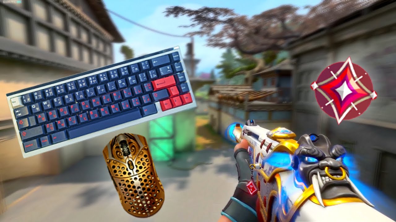 Valorant & Keyboard ASMR😴 390Hz Gameplay #18