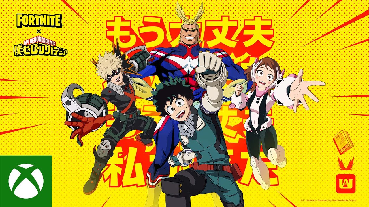 Become a Hero with Fortnite x My Hero Academia!
