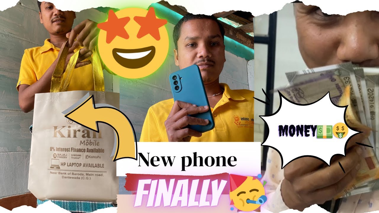 Finally humne liya new phone 😱🤩