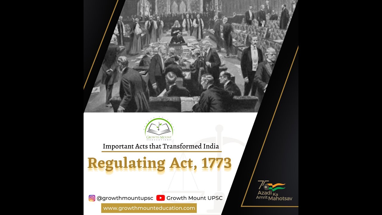 Regulating Act 1773 | Lecture 1 | Dhruv Jani