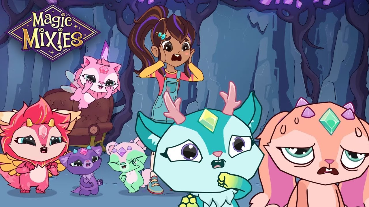 Cave Escape: Teamwork Quest! 🗝️ | Magic Mixies | Cartoons for Kids | Moose Squad