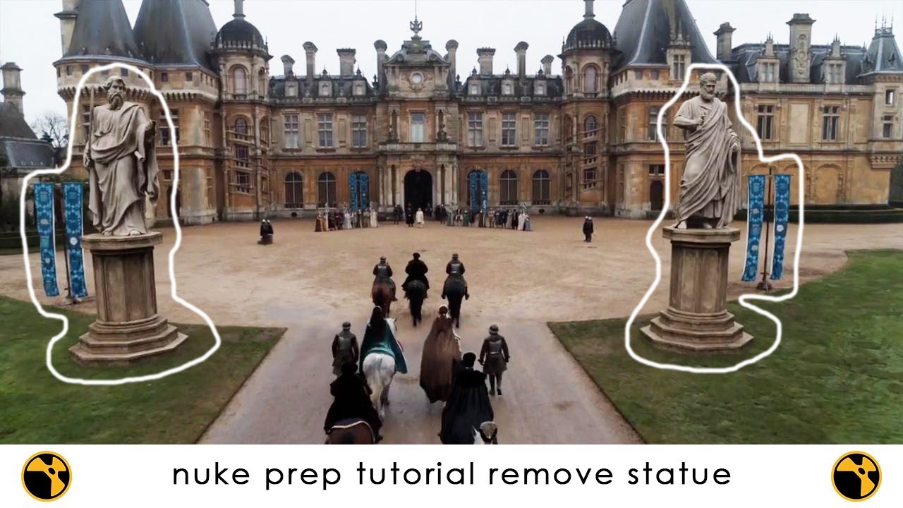 nuke prep tutorial | remove statue | object removal tutorial in nuke | The Spanish prinses