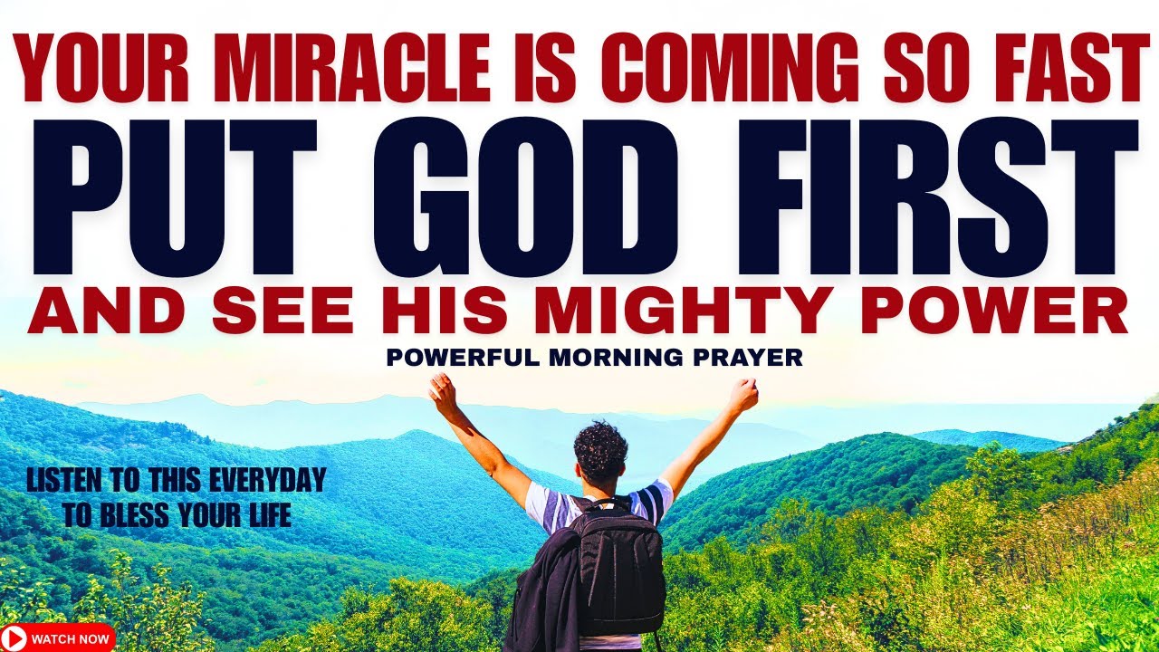 Your Miracle Is Coming Fast! (Christian Motivation)