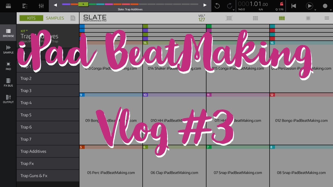 iOS BeatMaking in NanoStudio 2 Vlog #3