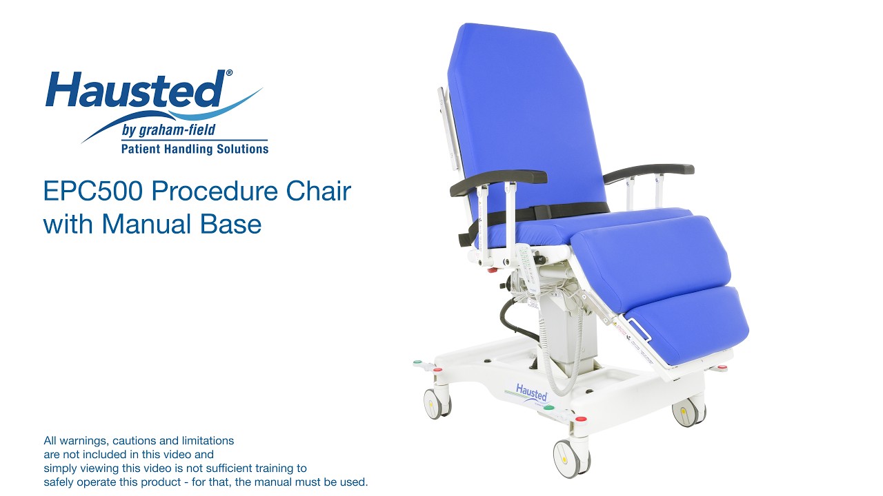 Hausted&reg; EPC500-MB Powered Procedure Chair with Manual Base | Features & Benefits Overview