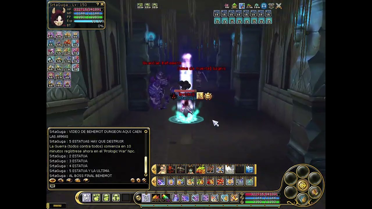 Prologic Flyff   SrtaGuga 2023 BEHEMOT DUNGEON
