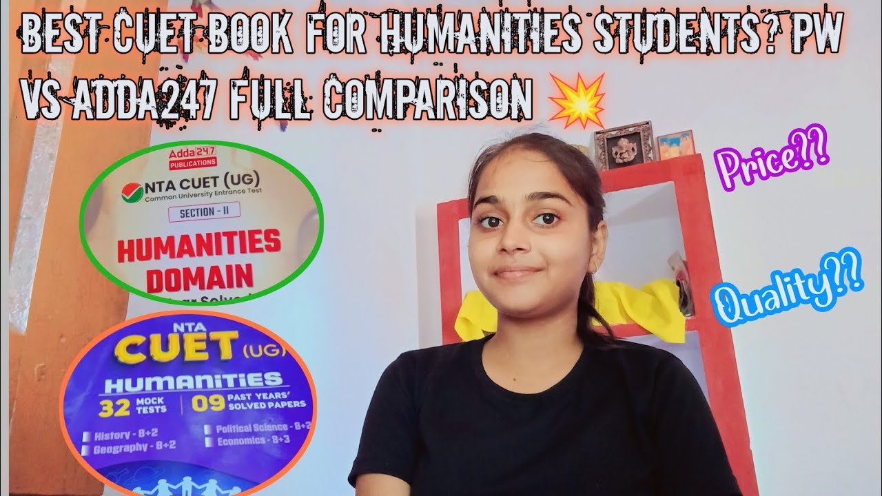 PW or Adda247 — Which CUET Humanities Book is Worth Buying? 🔥
