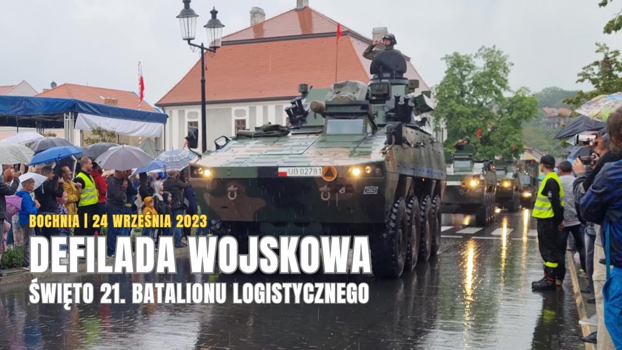 Defilada Wojskowa na Rynku w Bochni [24.09.2023]