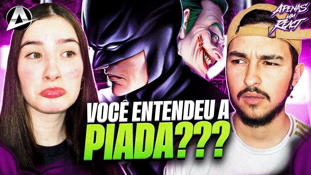 Apenas um react  | Batman e Coringa - Os Três Finais | AniRap (DC)